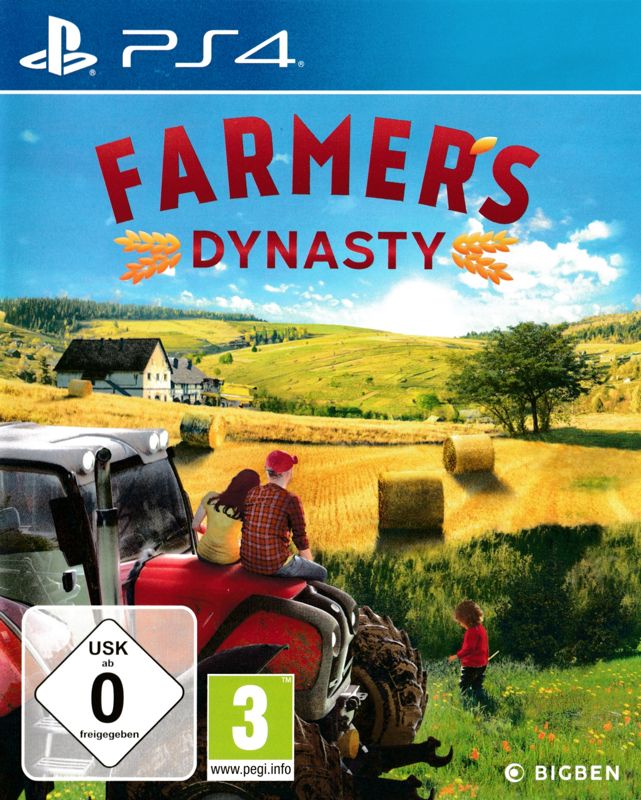 Farmer's Dynasty box art for Playstation 4